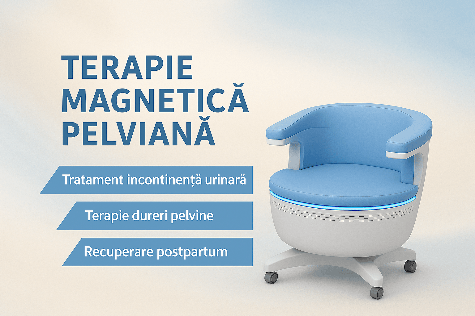 Stimulare Magnetică Pelviană – Tratamentul Non-Invaziv pentru Incontinență și Recuperare Postpartum