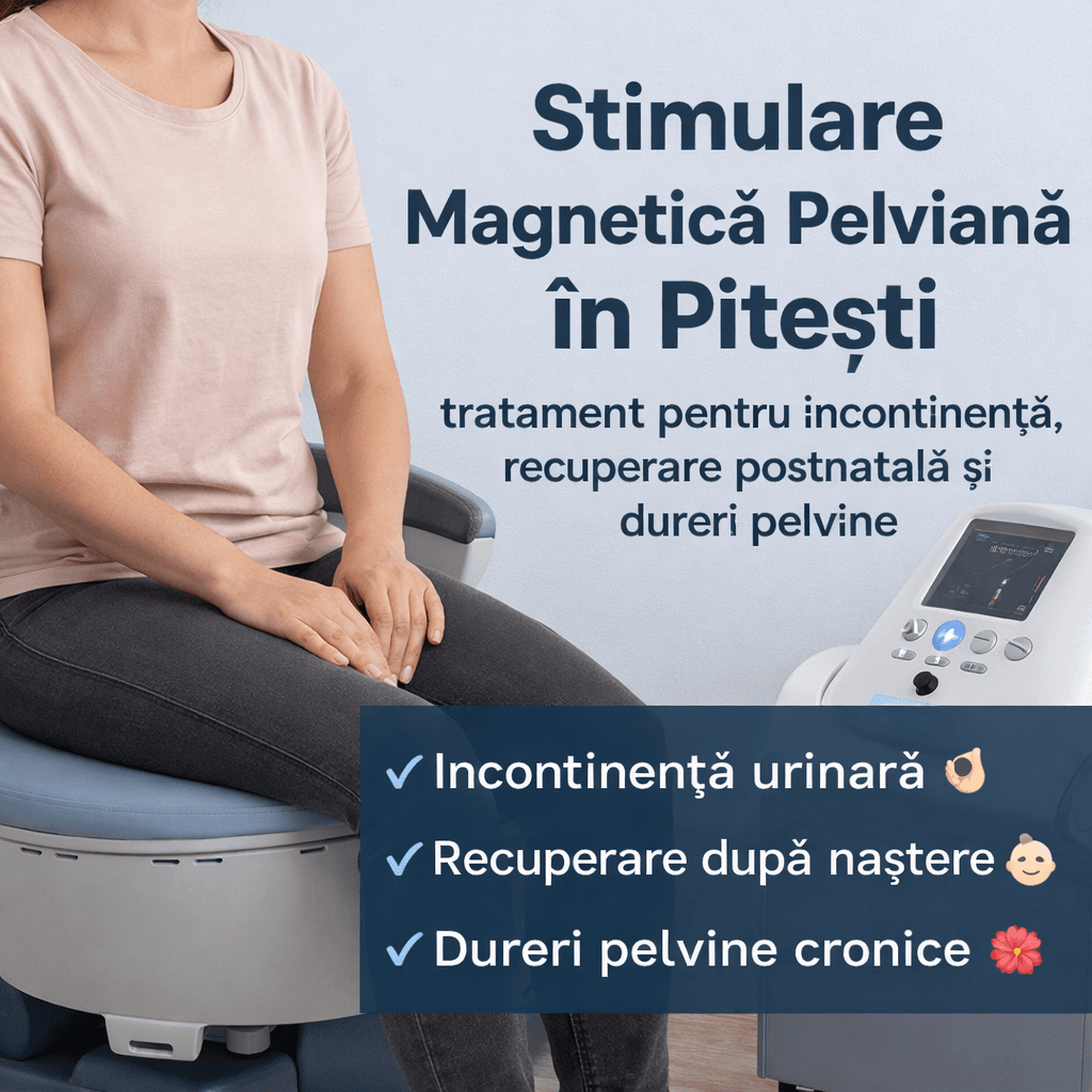 Stimulare Magnetică Pelviană Pitești – Tratament pentru incontinență și recuperare