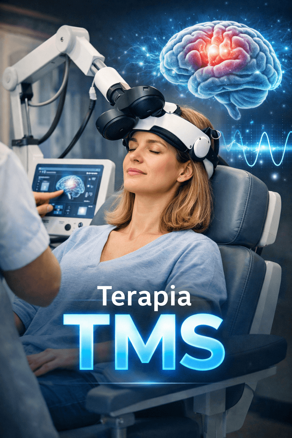 TMS în Pitești – stimulare magnetică transcraniană pentru depresie, anxietate și dureri cronice. Tratament modern, non-invaziv. Programare rapidă.